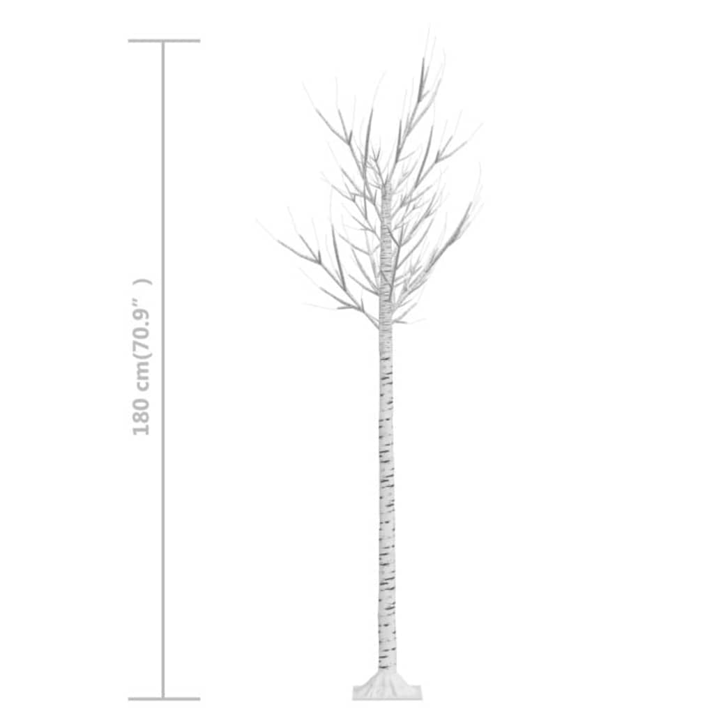 Christmas Tree 200 LEDs 1,8 m Cold White Willow Indoor Outdoor