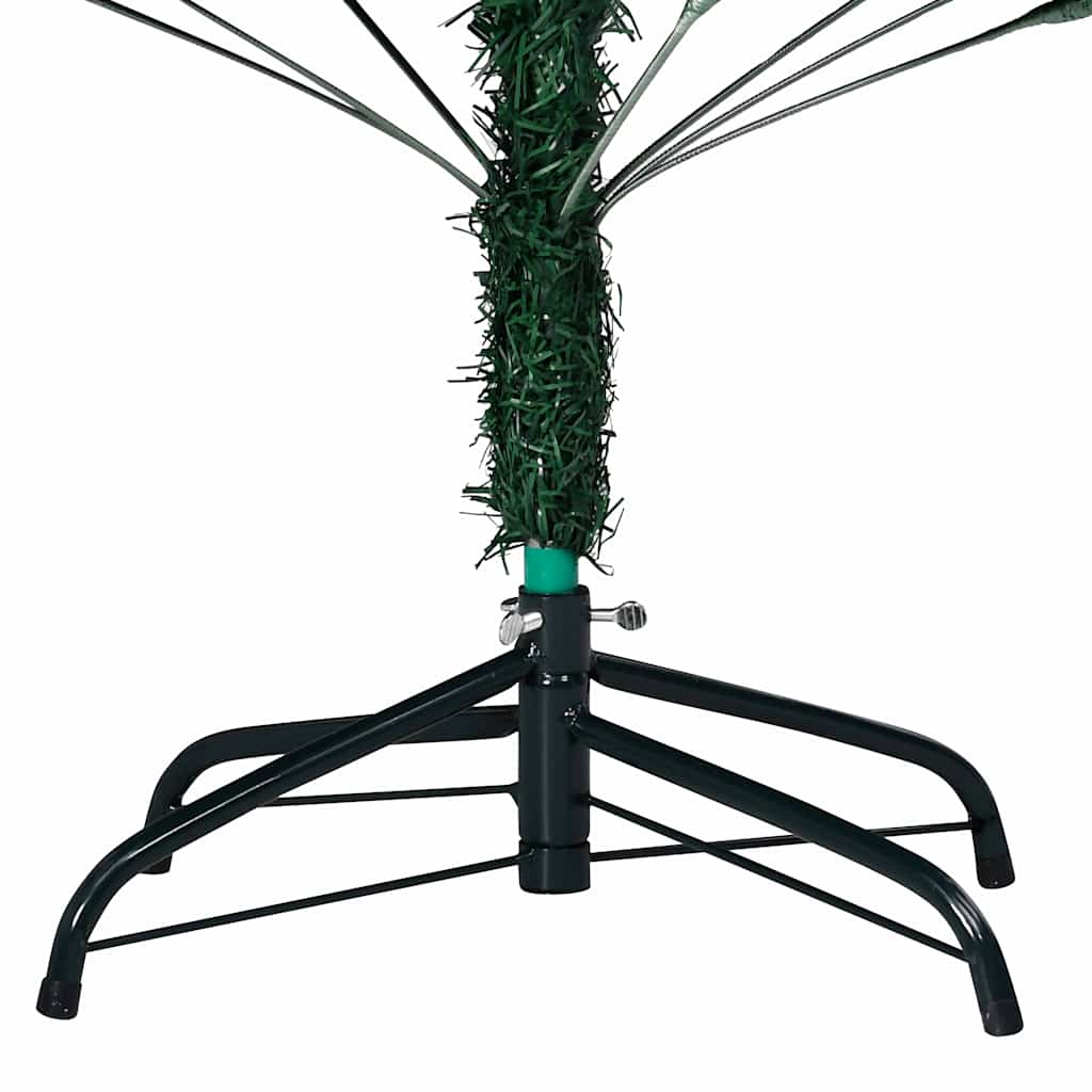 Artificial Pre-lit Christmas Tree with Ball Set Green 150cm PVC