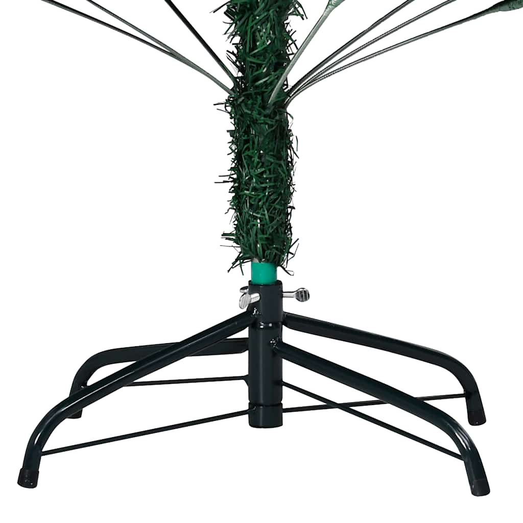 Artificial Pre-lit Christmas Tree with Ball Set Green 150cm PVC