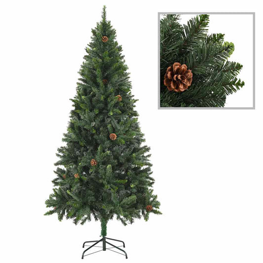 Artificial Pre-lit Christmas Tree with Ball Set Green 210 cm Artificial Pre-lit Christmas Tree with Ball Set Green 210 cm