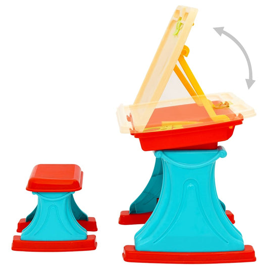 Children Learning Desk & Easel Adjustable Children Learning Desk & Easel Adjustable