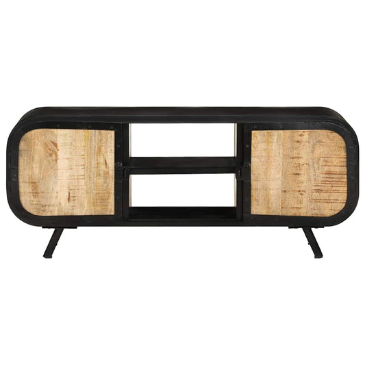 328414 vidaXL TV Cabinet 110x30x45 cm Rough Mango Wood 328414 vidaXL TV Cabinet 110x30x45 cm Rough Mango Wood