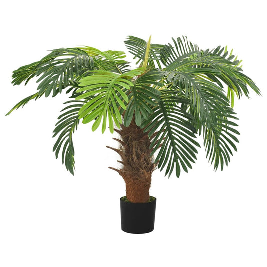Artificial Cycas Palm with Pot 90 cm Green Artificial Cycas Palm with Pot 90 cm Green