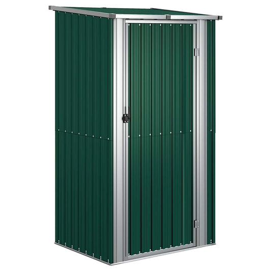150899 vidaXL Garden Shed Green 118,5x97x209,5 cm Galvanised Steel 150899 vidaXL Garden Shed Green 118,5x97x209,5 cm Galvanised Steel