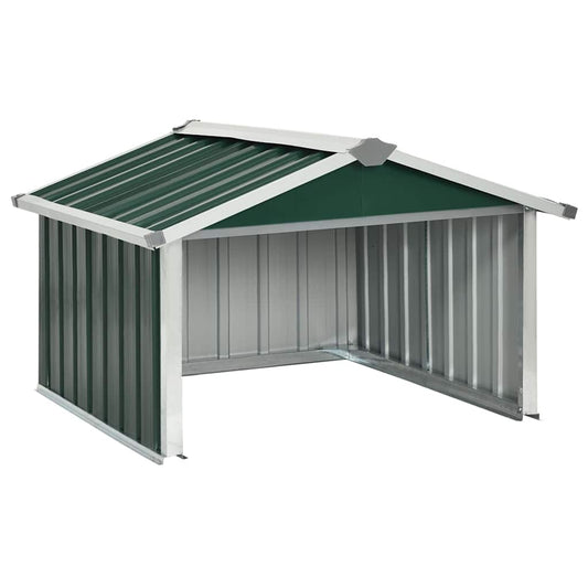 Garden Robot Lawnmower Shed 92x97x63 cm Galvanised Steel Green Garden Robot Lawnmower Shed 92x97x63 cm Galvanised Steel Green