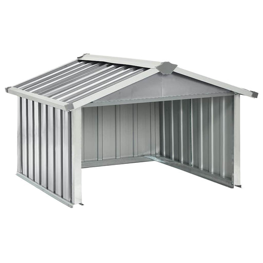 150908 vidaXL Garden Robot Lawnmower Shed 92x97x63 cm Galvanised Steel Grey 150908 vidaXL Garden Robot Lawnmower Shed 92x97x63 cm Galvanised Steel Grey
