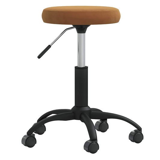 Office Swivel Chair Brown Velvet Office Swivel Chair Brown Velvet