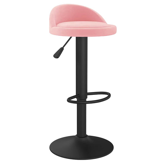 Bar Stool Pink Velvet Bar Stool Pink Velvet