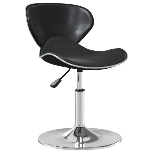 Bar Stool Black Faux Leather Bar Stool Black Faux Leather