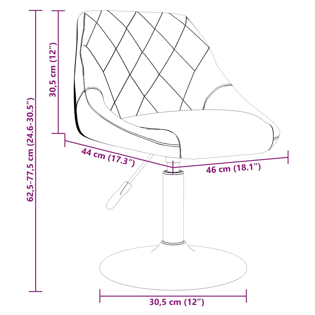 Swivel Dining Chairs 2 pcs Black Velvet