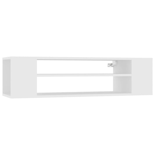 Hanging TV Cabinet White 100x30x26.5 cm Engineered Wood Hanging TV Cabinet White 100x30x26.5 cm Engineered Wood