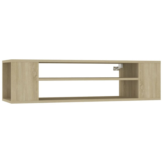 Hanging TV Cabinet Sonoma Oak 100x30x26.5 cm Engineered Wood Hanging TV Cabinet Sonoma Oak 100x30x26.5 cm Engineered Wood