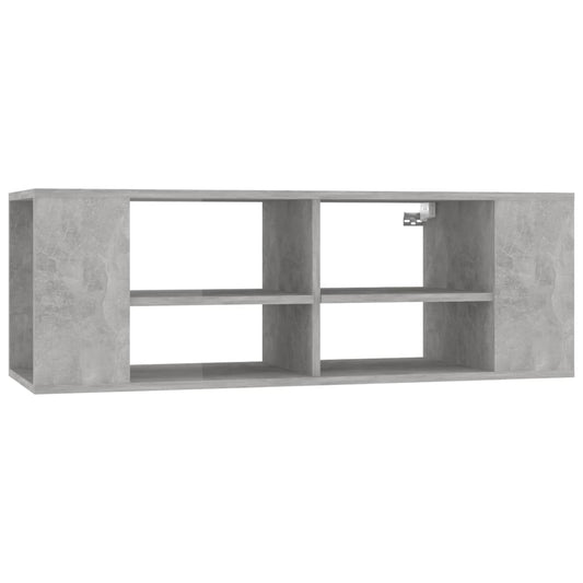 Wall-Mounted TV Cabinet Concrete Grey 102x35x35 cm Engineered Wood Wall-Mounted TV Cabinet Concrete Grey 102x35x35 cm Engineered Wood