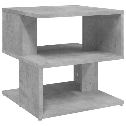 Side Table Concrete Grey 40x40x40 cm Engineered Wood Side Table Concrete Grey 40x40x40 cm Engineered Wood