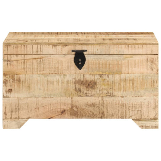 Storage Chest Solid Rough Mango Wood Storage Chest Solid Rough Mango Wood