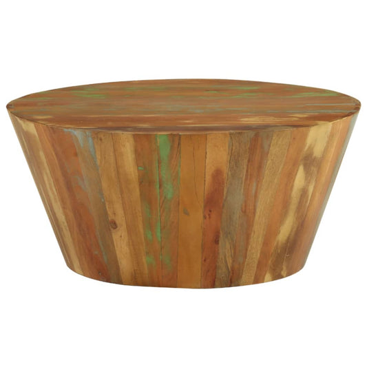 Coffee Table Ø65x31 cm Solid Reclaimed Wood Coffee Table Ø65x31 cm Solid Reclaimed Wood