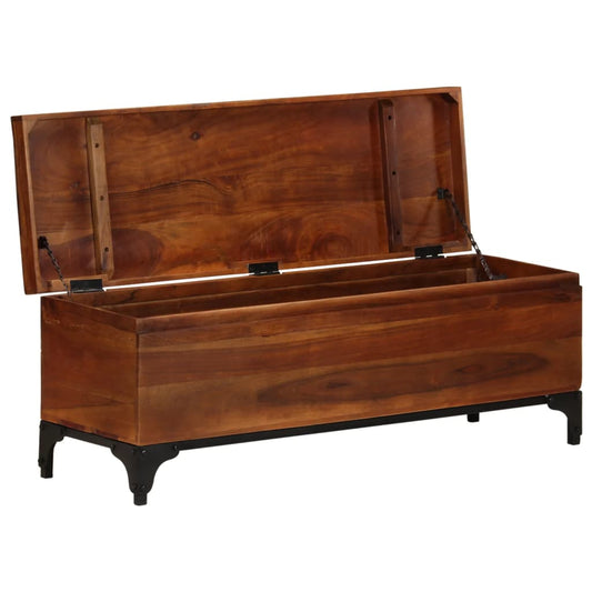 Storage Trunk 110x35x41 cm Solid Acacia Wood Storage Trunk 110x35x41 cm Solid Acacia Wood