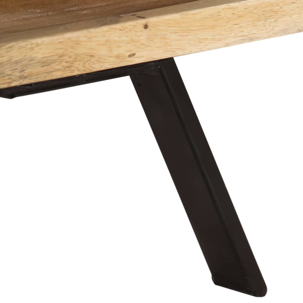 328312 vidaXL TV Cabinet 110x30x40 cm Solid Mango Wood