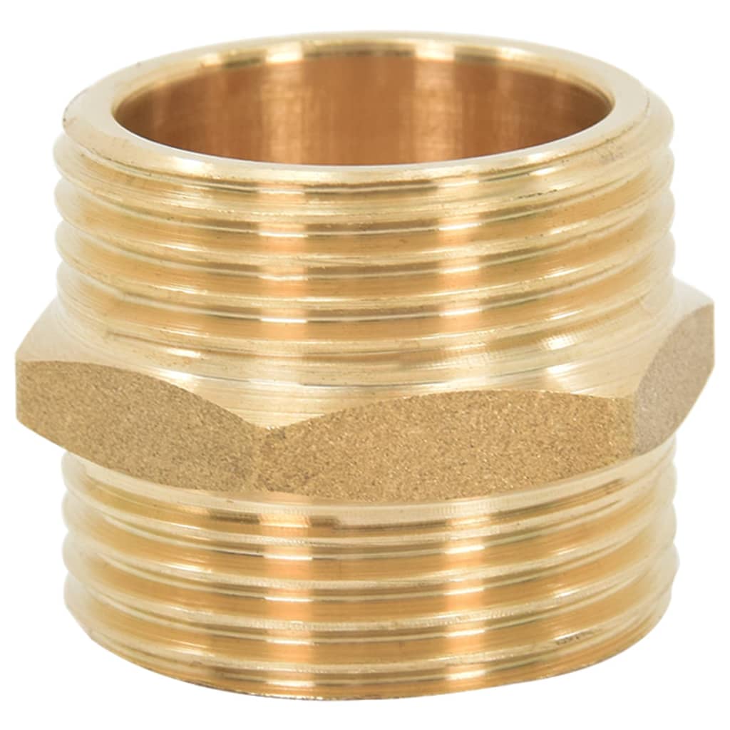 Suction Hose with Brass Connectors Green 1,1" 10 m PVC