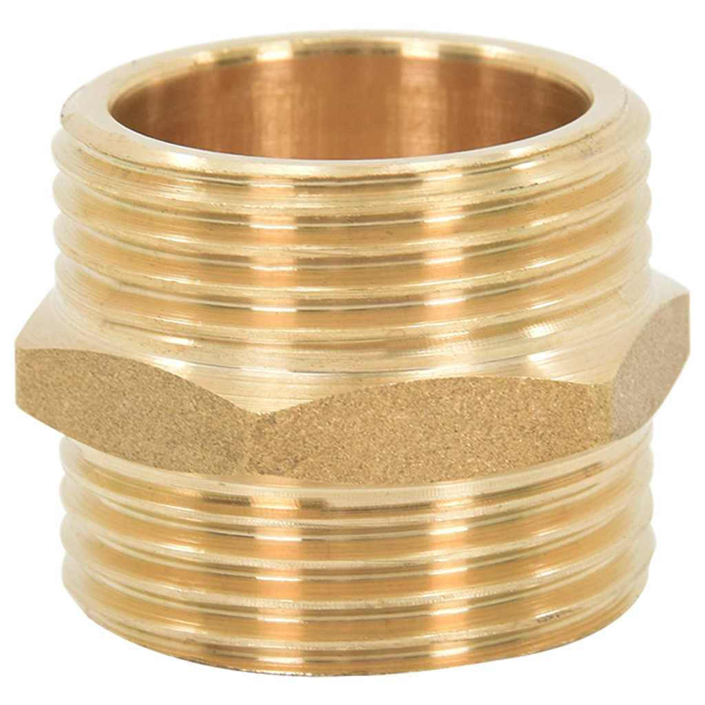 Suction Hose with Brass Connectors Green 1,1" 15 m PVC