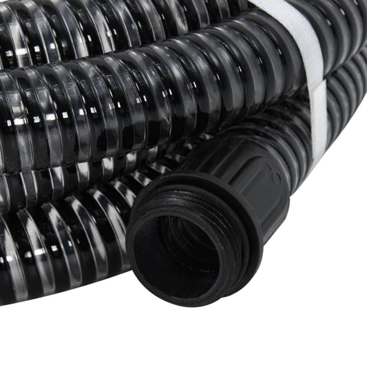Suction Hose with Brass Connectors Black 1.1" 4 m PVC Suction Hose with Brass Connectors Black 1.1" 4 m PVC