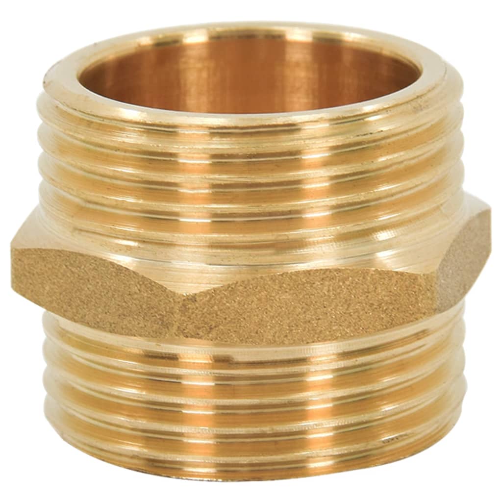 Suction Hose with Brass Connectors Black 1,1" 15 m PVC