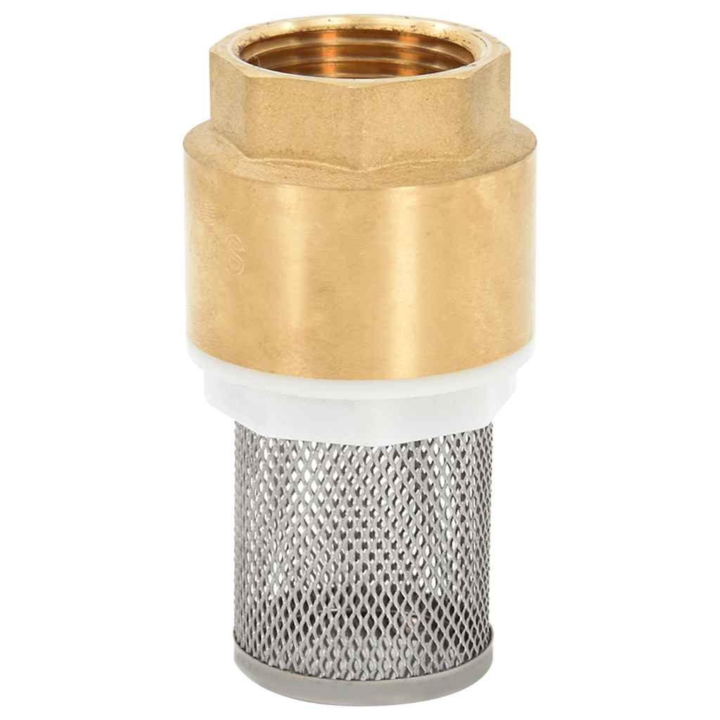 Suction Hose with Brass Connectors Black 1,1" 25 m PVC