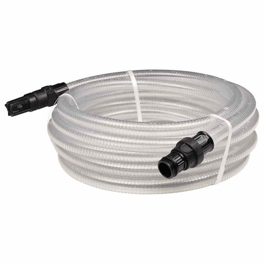 Suction Hose with PVC Connectors Transparent 1 10 m PVC Suction Hose with PVC Connectors Transparent 1 10 m PVC