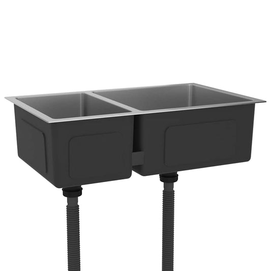 51561 vidaXL Kitchen Sink Stainless Steel 51561 vidaXL Kitchen Sink Stainless Steel