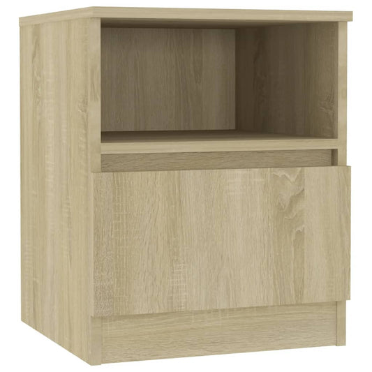 806163 vidaXL Bed Cabinet Sonoma Oak 40x40x50 cm Engineered Wood 806163 vidaXL Bed Cabinet Sonoma Oak 40x40x50 cm Engineered Wood