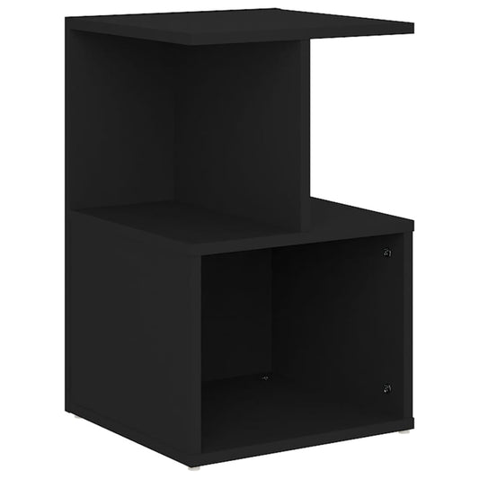 806348 vidaXL Bedside Cabinet Black 35x35x55 cm Engineered Wood 806348 vidaXL Bedside Cabinet Black 35x35x55 cm Engineered Wood
