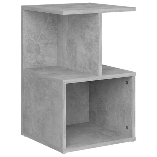806354 vidaXL Bedside Cabinet Concrete Grey 35x35x55 cm Engineered Wood 806354 vidaXL Bedside Cabinet Concrete Grey 35x35x55 cm Engineered Wood