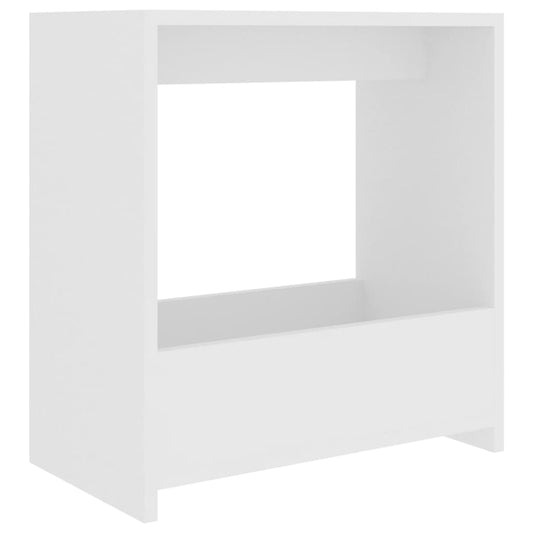 Side Table White 50x26x50 cm Engineered Wood Side Table White 50x26x50 cm Engineered Wood
