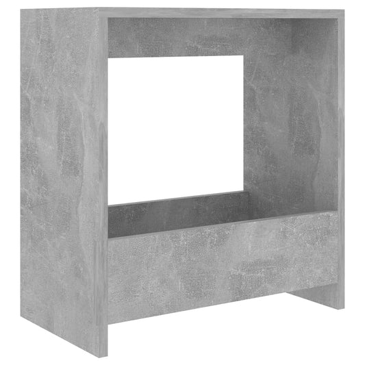 Side Table Concrete Grey 50x26x50 cm Engineered Wood Side Table Concrete Grey 50x26x50 cm Engineered Wood