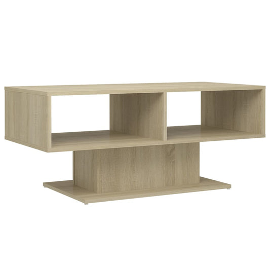 Coffee Table Sonoma Oak 103.5x50x44.5 cm Engineered Wood Coffee Table Sonoma Oak 103.5x50x44.5 cm Engineered Wood