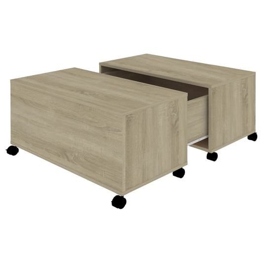 Coffee Table Sonoma Oak 75x75x38 cm Engineered Wood Coffee Table Sonoma Oak 75x75x38 cm Engineered Wood