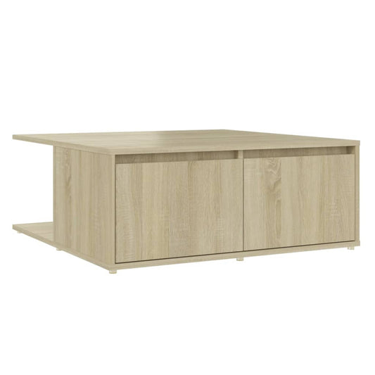 Coffee Table Sonoma Oak 80x80x31 cm Engineered Wood Coffee Table Sonoma Oak 80x80x31 cm Engineered Wood