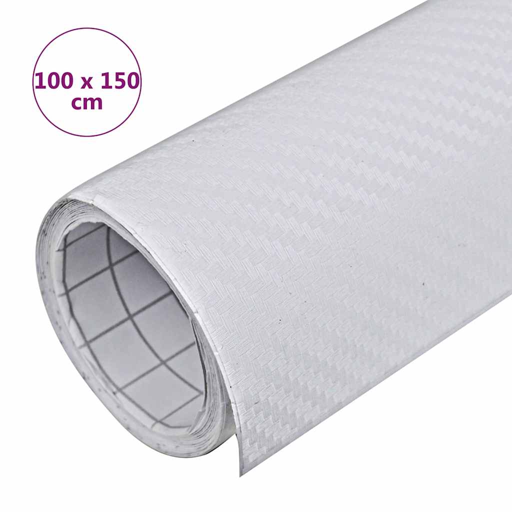 Car Film 3D White 100x150 cm