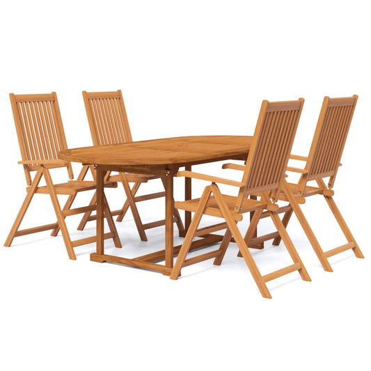 Garden Dining Set | Natural wood | Solid acacia wood | Medium Garden Dining Set | Natural wood | Solid acacia wood | Medium