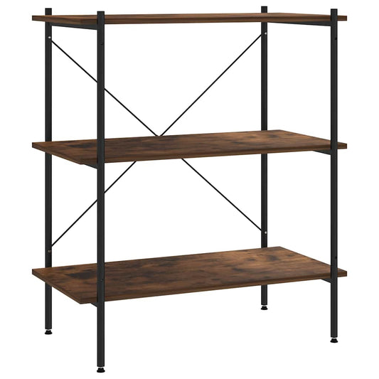 336341 vidaXL 3-Tier Shelving Unit Black and Natural 80x40x92 cm 336341 vidaXL 3-Tier Shelving Unit Black and Natural 80x40x92 cm