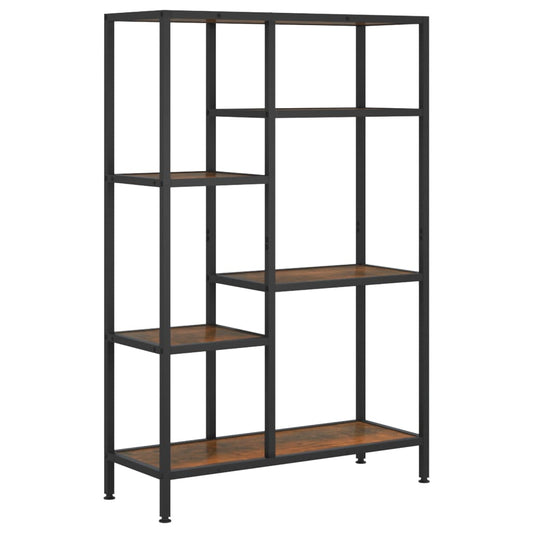 Book Shelf 80x30x120 cm Steel and Engineered Wood Book Shelf 80x30x120 cm Steel and Engineered Wood