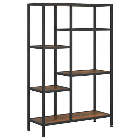 Book Shelf 80x30x120 cm Steel and Engineered Wood Book Shelf 80x30x120 cm Steel and Engineered Wood