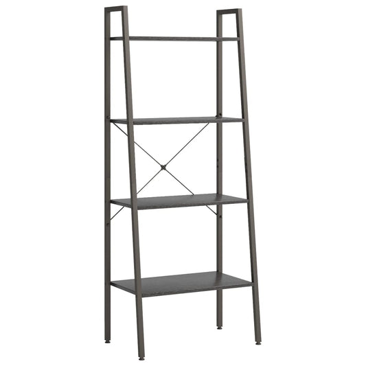4-Tier Standing Shelf Black 56x35x140 cm 4-Tier Standing Shelf Black 56x35x140 cm