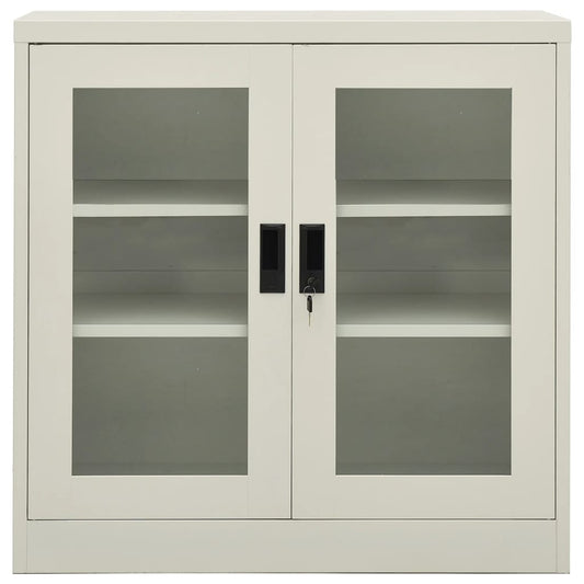 Office Cabinet | Light grey | Steel, tempered glass | Standard Office Cabinet | Light grey | Steel, tempered glass | Standard