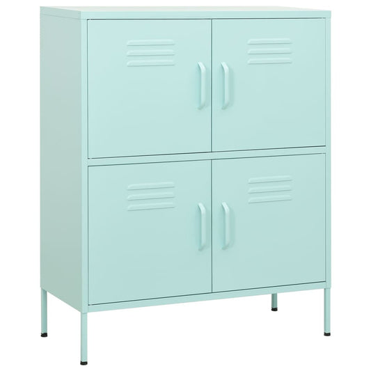 Storage Cabinet Mint 80x35x101.5 cm Steel Storage Cabinet Mint 80x35x101.5 cm Steel