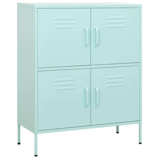 336140 vidaXL Storage Cabinet Mint 80x35x101,5 cm Steel 336140 vidaXL Storage Cabinet Mint 80x35x101,5 cm Steel