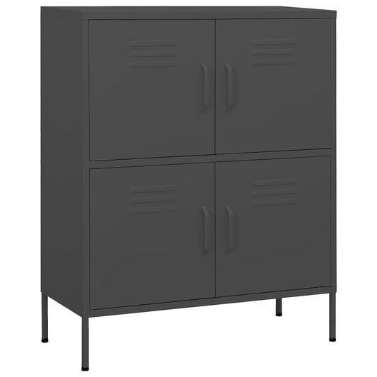 336141 vidaXL Storage Cabinet Anthracite 80x35x101,5 cm Steel 336141 vidaXL Storage Cabinet Anthracite 80x35x101,5 cm Steel