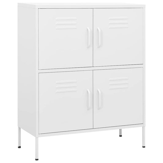 336143 vidaXL Storage Cabinet White 80x35x101,5 cm Steel 336143 vidaXL Storage Cabinet White 80x35x101,5 cm Steel