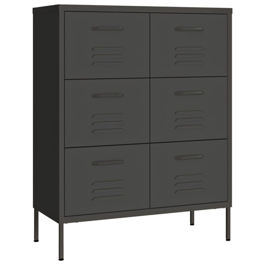 Drawer Cabinet | Anthracite | Steel | Medium | Drawer Cabinet Drawer Cabinet | Anthracite | Steel | Medium | Drawer Cabinet