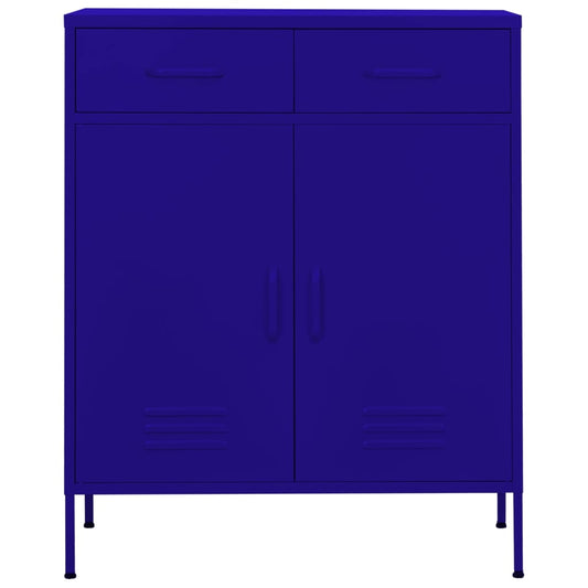 Storage Cabinet | Navy Blue | Steel | Medium | Storage Cabinet Storage Cabinet | Navy Blue | Steel | Medium | Storage Cabinet